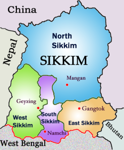 Sikkim_Districts_Map